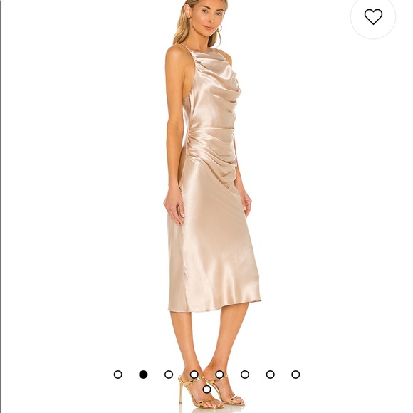 Amanda Uprichard Bone X Revolve Georgina Cocktail Dress - Picture 2 of 14